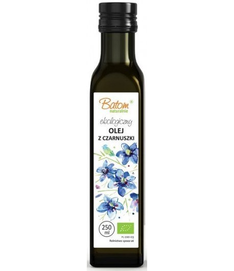 Batom Olej Z Czarnuszki Tłoczony Na Zimno BIO 250 ml