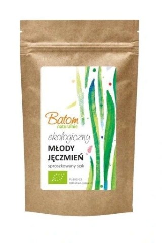 Batom Sok Z Młodego Jęczmienia Sproszkowany BIO 100 g