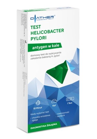 DIATHER Test Helicobacter Pylori kasetkowy