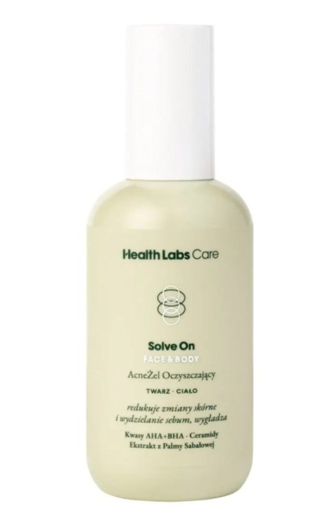 Health Labs Care Solve On FACE & BODY AcneŻel oczyszczający 200 ml Health Labs Care Solve On FACE & BODY AcneŻel oczyszczający 200 ml