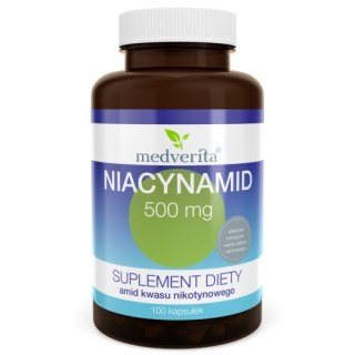 Medverita Niacynamid 500 mg 100 kapsułek