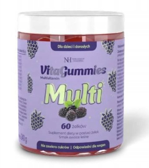 Noble Health VitaGummies Multivitamin 60 żelków o smaku owoców leśnych