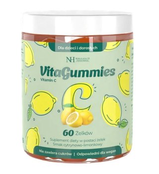 Noble Health VitaGummies Vitamin C 60 żelków o smaku cytrynowo-limonkowym