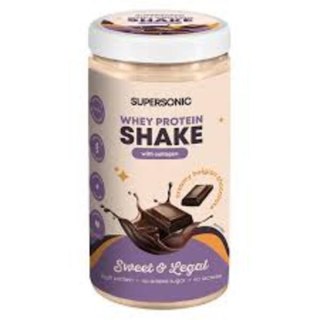 SUPERSONIC Shake z Collagenem o smaku belgijska czekolada bez laktozy 560 g