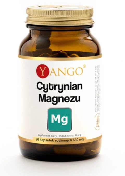 Yango Cytrynian magnezu 90 kapsułek