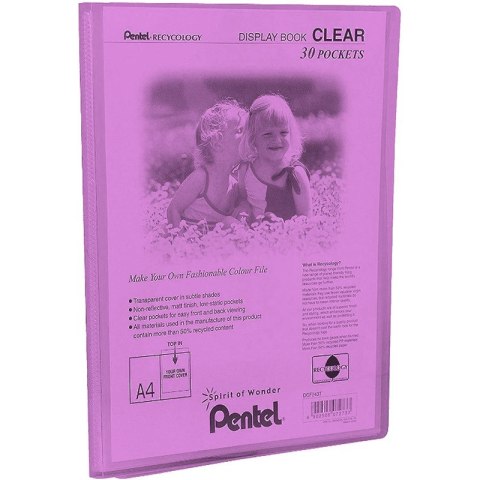 ALBUM OFERTOWY PENTEL A4/30K RÓŻOWY Pentel