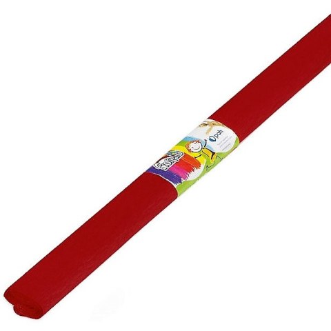 Bibuła marszczona Fiorello 50x200cm ciemnoczerwona FIORELLO