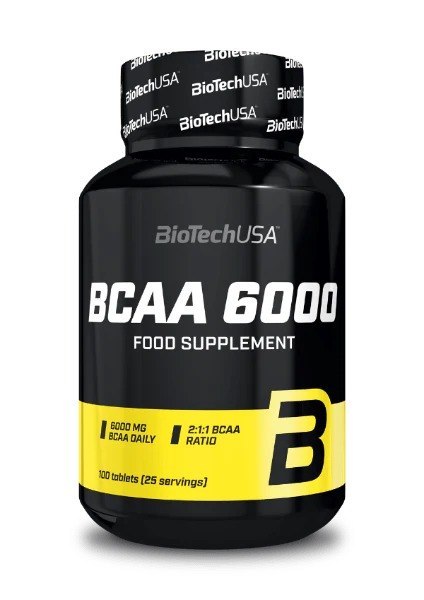 BioTech USA BCAA 6000 100 tabletek