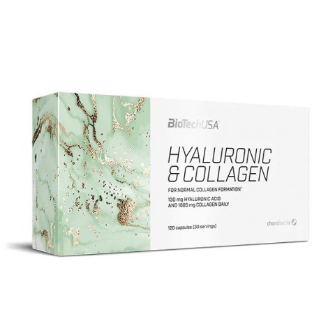 BioTech USA Hyaluronic & Collagen 120 kapsułek