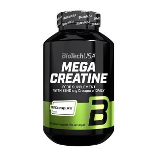 BioTech USA Mega Creatine 120 kapsułek