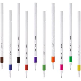 Cienkopis Uni Emott 0.4mm czerwony Uni