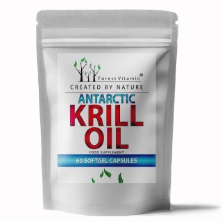 Forest Vitamin Antarktyczny Olej z Kryla 500 mg 60 kapsułek softgel