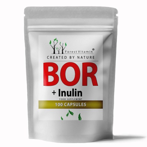 Forest Vitamin Bor + inulina 100 kapsułek