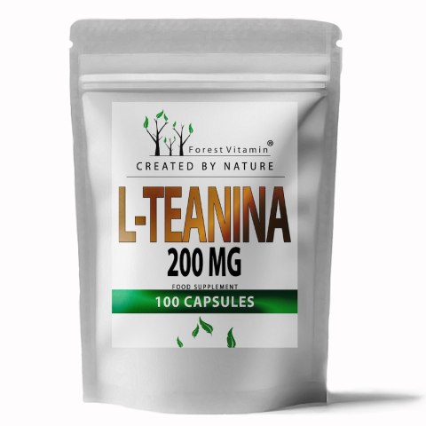 Forest Vitamin L-Teanina 200 mg 100 kapsułek