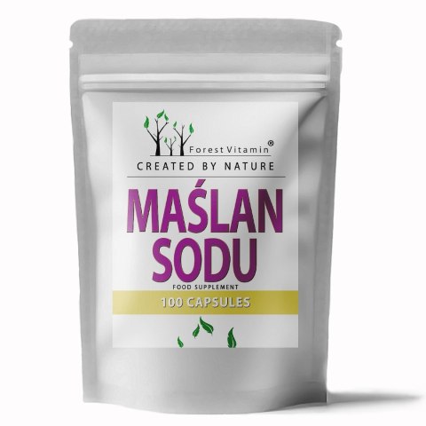 Forest Vitamin Maślan Sodu 300 mg 100 kapsułek