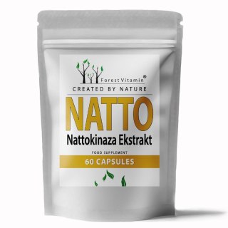 Forest Vitamin NATTO Nattokinaza 200 mg 60 kapsułek