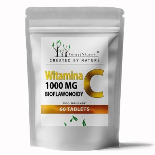 Forest Vitamin Witamina C 1000 mg + Bioflawonoidy 60 tabletek