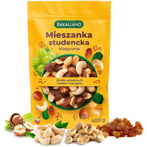 Mieszanka studencka Bakalland 400g klasyczna Bakalland