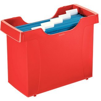 POJEMNIK NA TECZKI ZAWIESZANE LEITZ PLUS CZERWONY Leitz