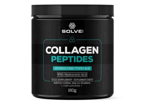 SolveLabs Collagen (hydrolizowany kolagen w proszku) typu 1 i 3 180g