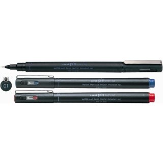 CIENKOPIS KREŚLARSKI UNI PIN-200 0,1mm CZARNY Uni