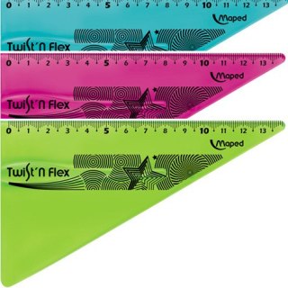 EKIERKA NIEŁAMLIWA MAPED TWIST'N FLEX 15cm Maped