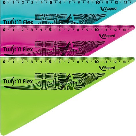 EKIERKA NIEŁAMLIWA MAPED TWIST'N FLEX 15cm Maped