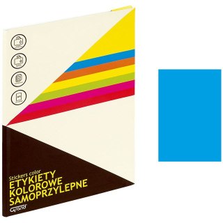 ETYKIETY A4 GRAND 210mm*297mm NIEBIESKIE (25) Grand