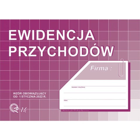 EWIDENCJA PRZYCHODÓW A5 Michalczyk i Prokop