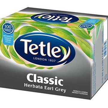 HERBATA TETLEY EARL GREY INTENSIVE (100) TETLEY