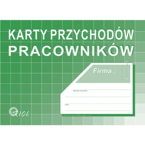 KARTY PRZYCHODÓW PRACOWNIKÓW A5 Michalczyk i Prokop