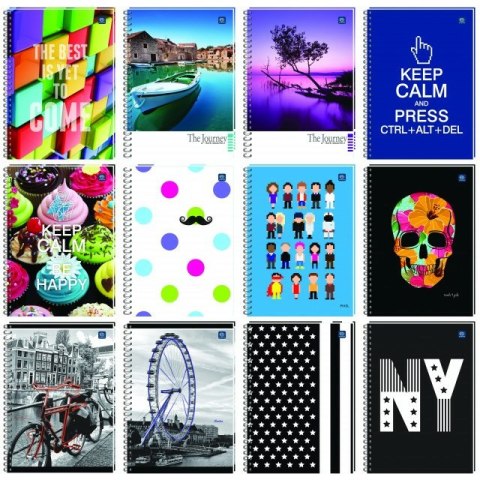 KOŁOZESZYT A4 LINIE 100K Interdruk