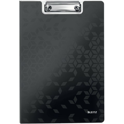 Teczka z klipem Leitz Wow A4 czarna Leitz