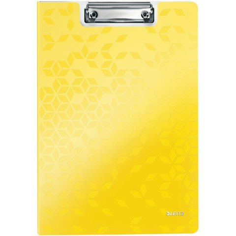 Teczka z klipem Leitz Wow A4 żółta Leitz