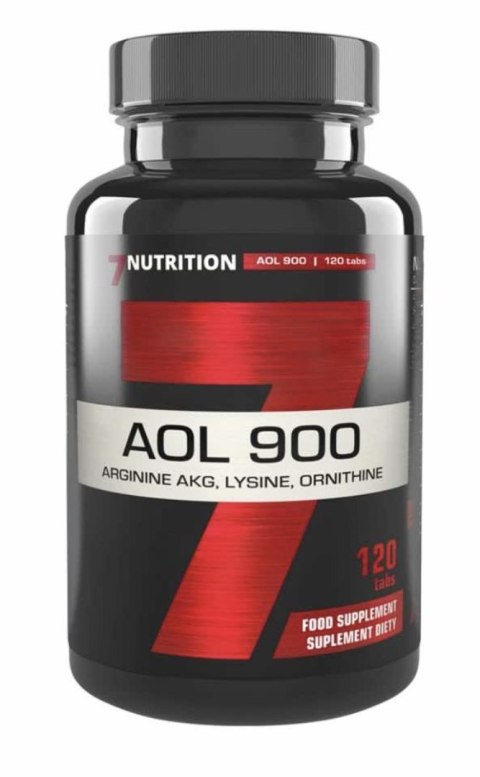 7Nutrition AOL 900 arginina AKG lizyna ornityna 120 tabletek