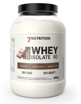 7Nutrition Whey Isolate 90 1 kg o smaku czekoladowym