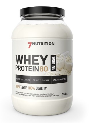 7Nutrition Whey Protein 80 2 kg o smaku naturalnym
