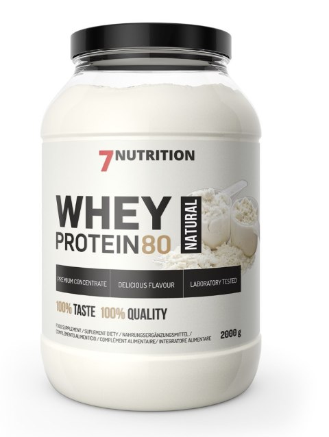 7Nutrition Whey Protein 80 2 kg o smaku naturalnym