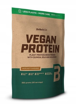 BioTech USA Vegan Protein 500g o smaku orzechowym
