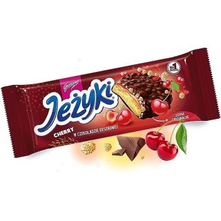 CIASTKA GOPLANA JEŻYKI 140g WIŚNIOWE GOPLANA