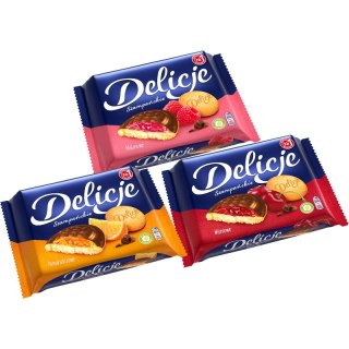 DELICJE SZAMPAŃSKIE 294g MALINOWE Wedel