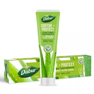 Dabur Pasta Do Zębów Ukojenie + Ochrona Z Aloesem Bez Fluoru 100 ml