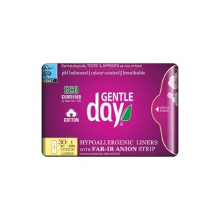 Gentle Day Wkładki Higieniczne Z Paskiem Anionowym 30 sztuk