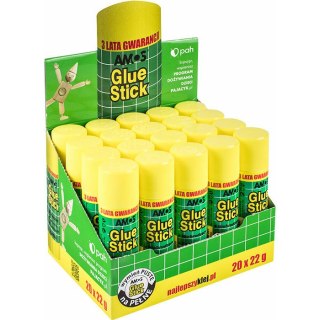 KLEJ W SZTYFCIE AMOS 22g Amos