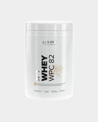 LAB ONE N°1 WHEY WPC 82 500 g o smaku waniliowym