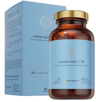 MyBestPharm Maślan Sodu+ SR 60 kapsułek
