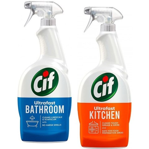 Spray do czyszczenia Cif Ultrafast 500ml Kuchnia CIF