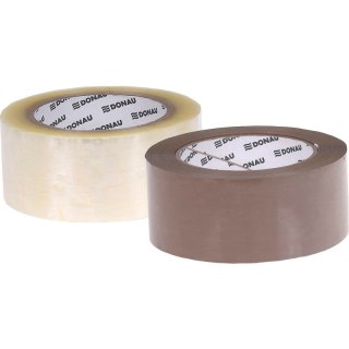 Taśma pakowa DONAU Hot-Melt , 48mm, 132m, 40mikr., Donau
