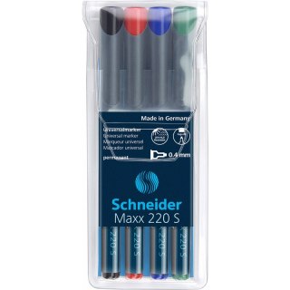 Foliopisy Schneider Maxx 220 S 4 kolory Schneider