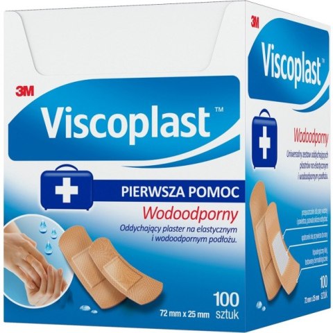 Plastry Viscoplast Minifol 72x25mm (100) Viscoplast Plastry Viscoplast Minifol 72x25mm (100) Viscoplast
